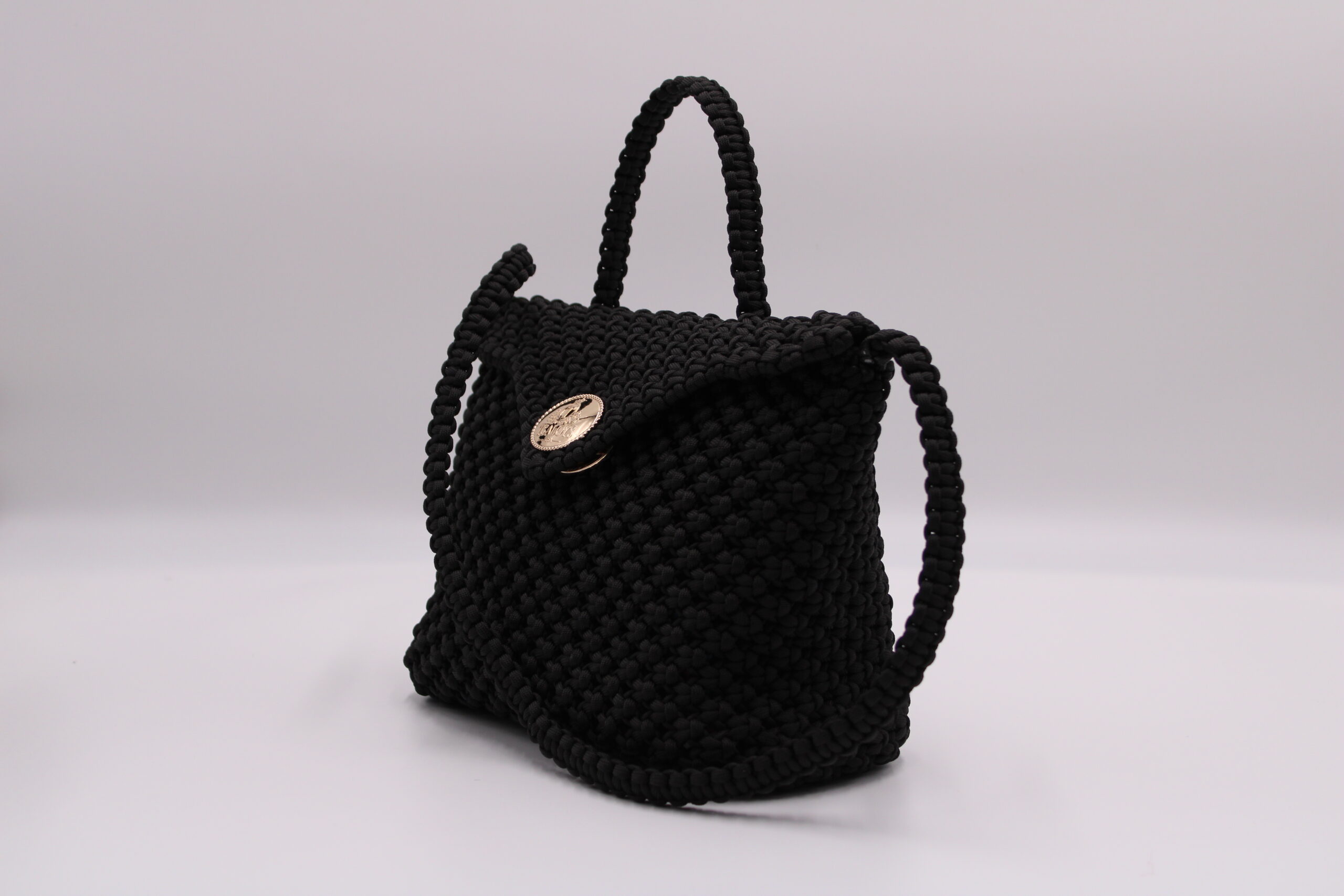 MONATELE MINI BLACK 100% HAND-WOVEN