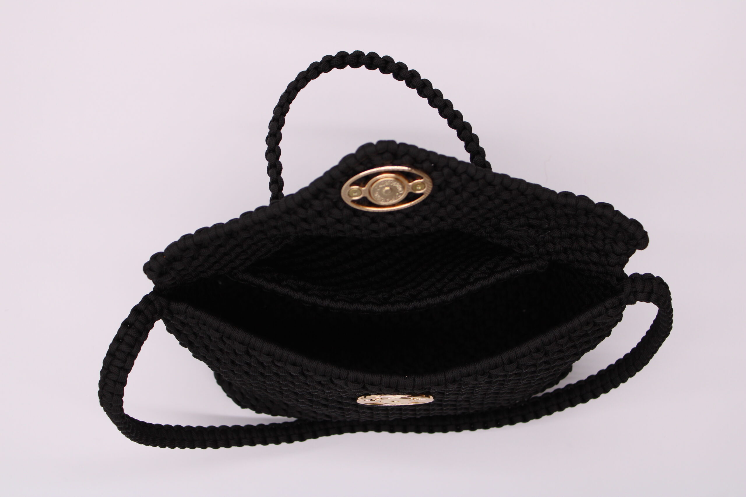 MONATELE MINI BLACK 100% HAND-WOVEN