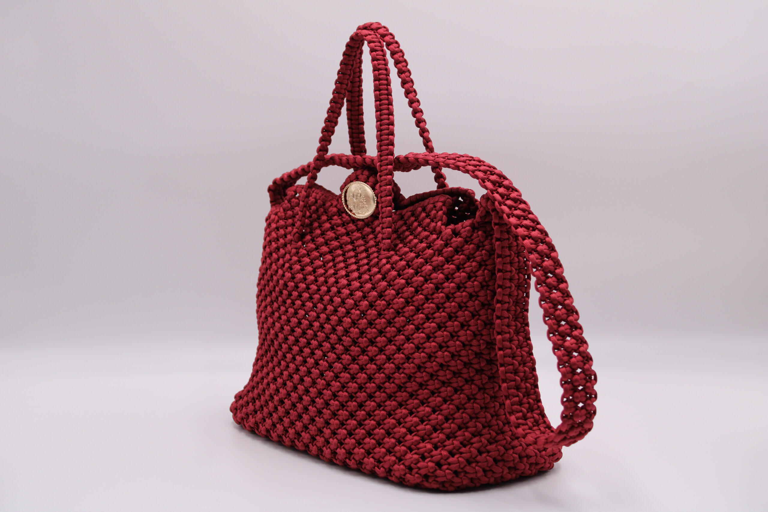 NGON AWOUSSA Elegant large tote bag 100% hand-woven